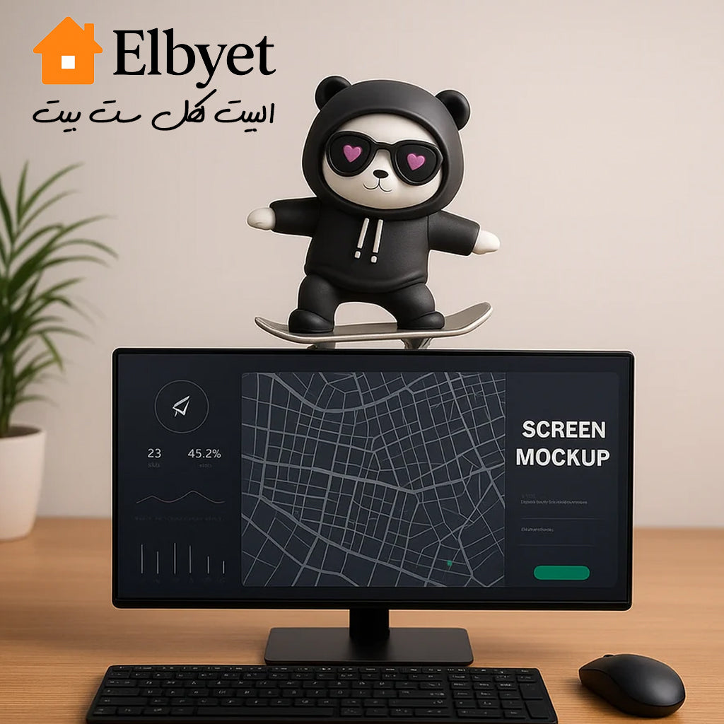 دب التزلج الديكوري AB-002