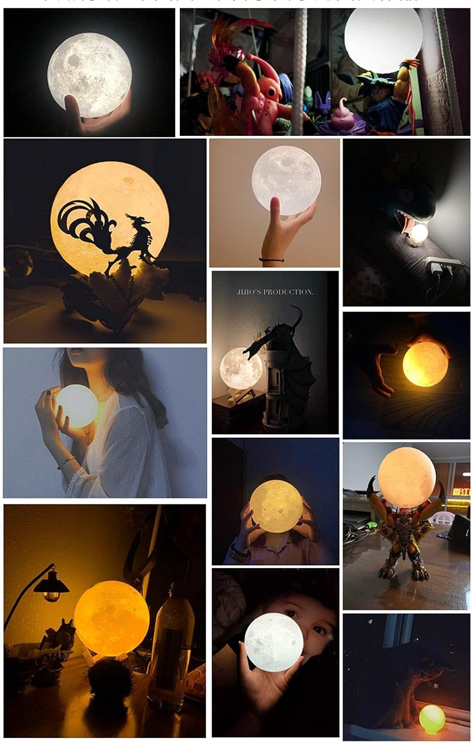 إضاءة شكل قمر TR0330