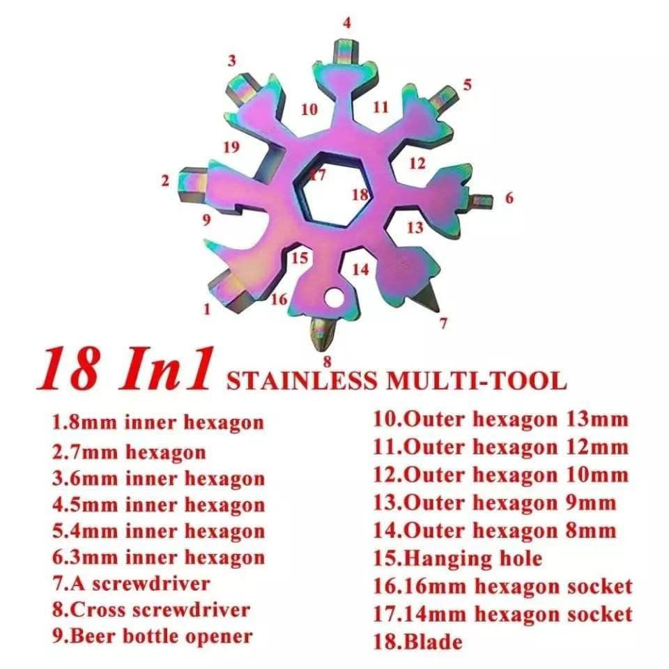 1مفتاح متعدد الاستخدام 18 ف TR-0236