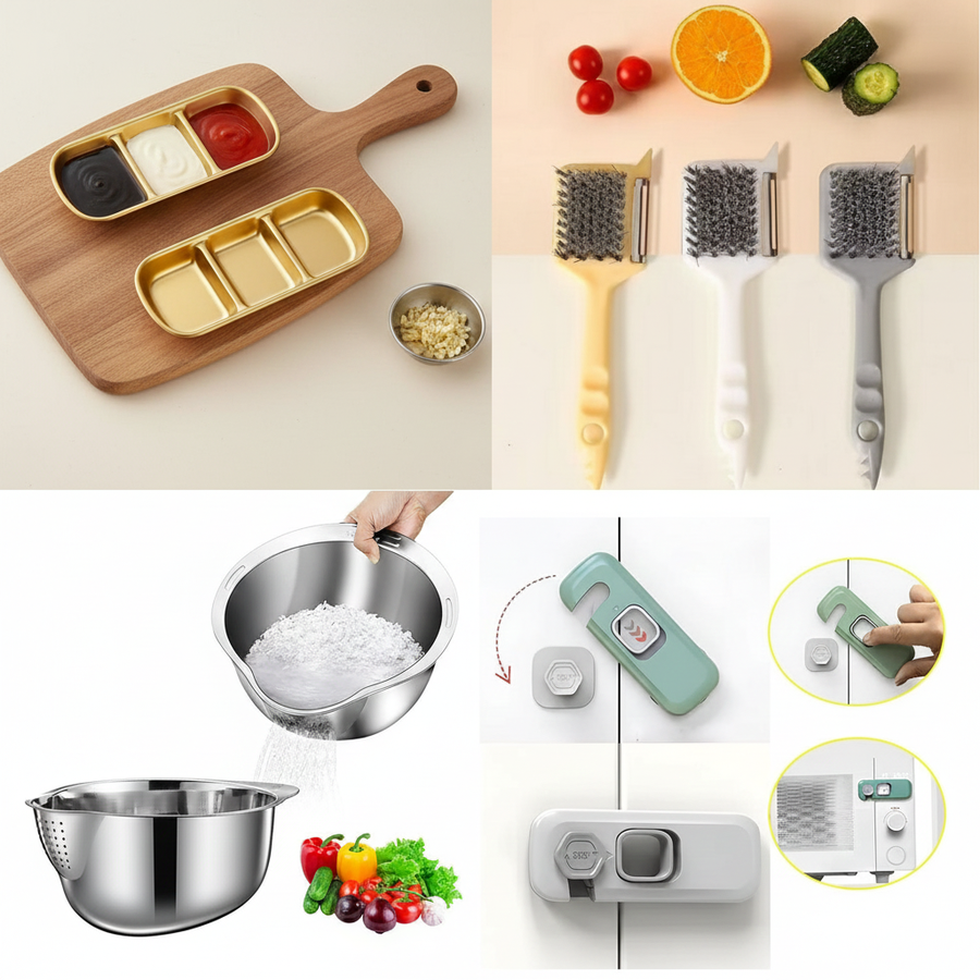 بوكس المطبخ الذكي و هدية قفل التلاجه TR-0395