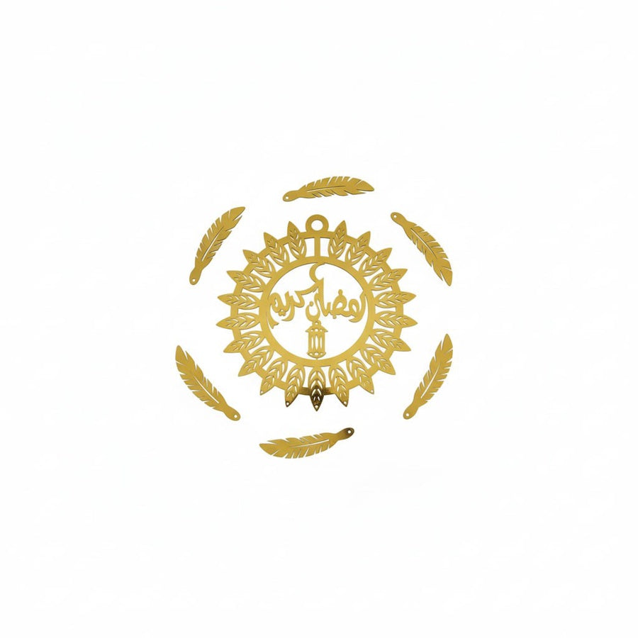 دلاية رمضان كريم شكل الشمس RM-013