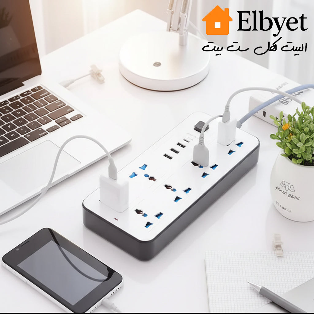 TR-0180 USB مشترك 6 فتحات و 3 تايب سي و