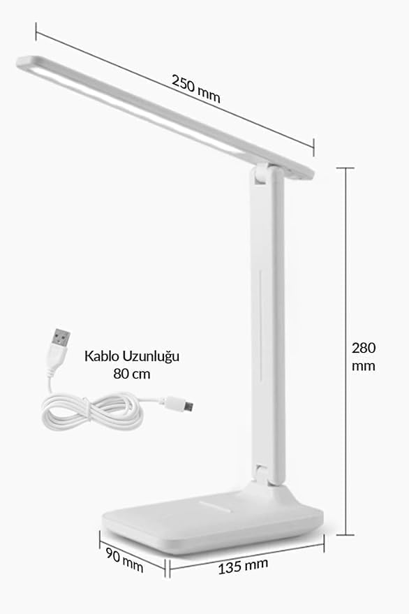 اباجورة ليد 3 الوان اضائة و3 مستويات AB-007