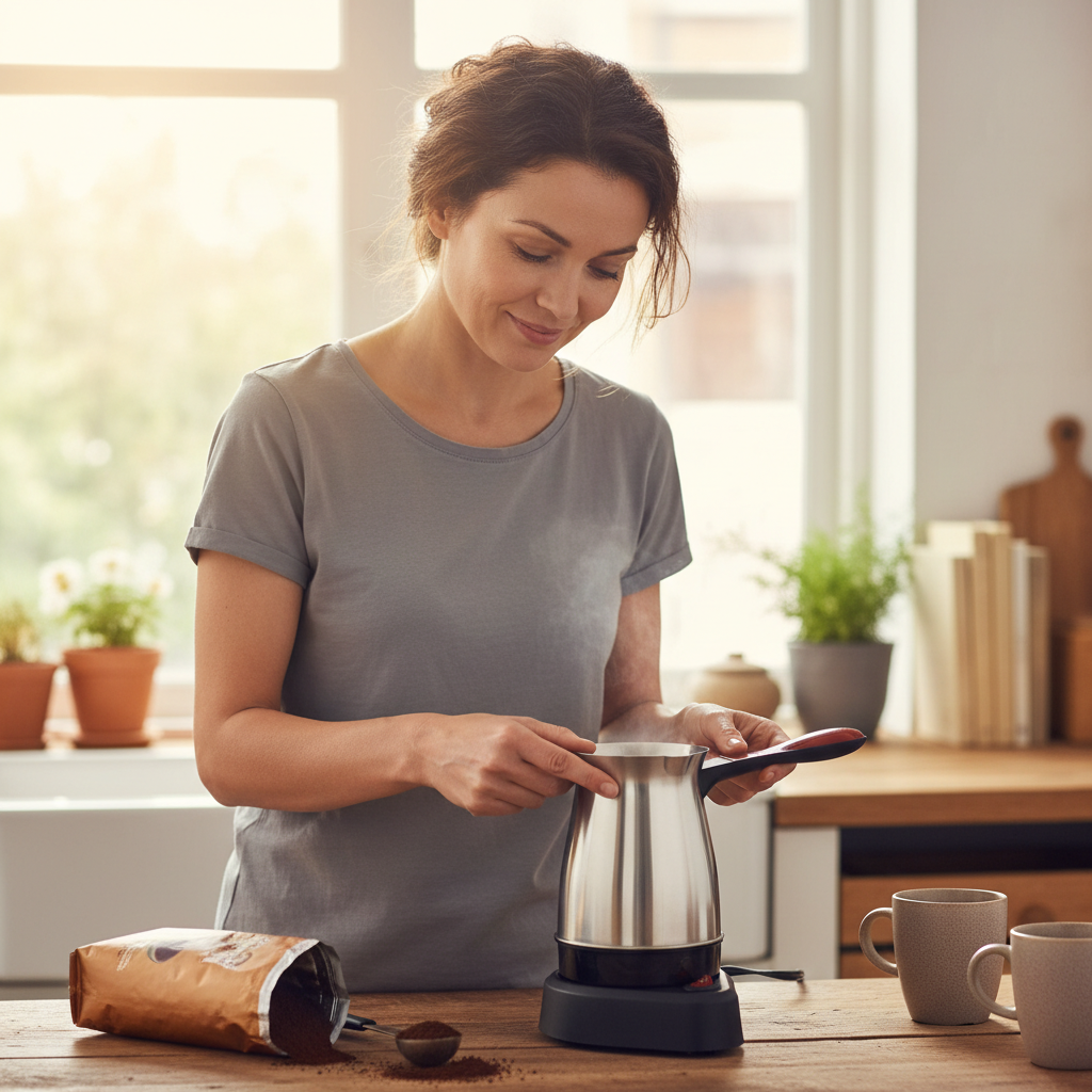 كنكة قهوة كهرباء AB046