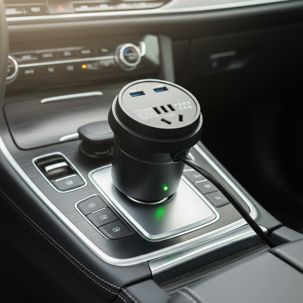 راس شاحن سيارة متعدد AB-004